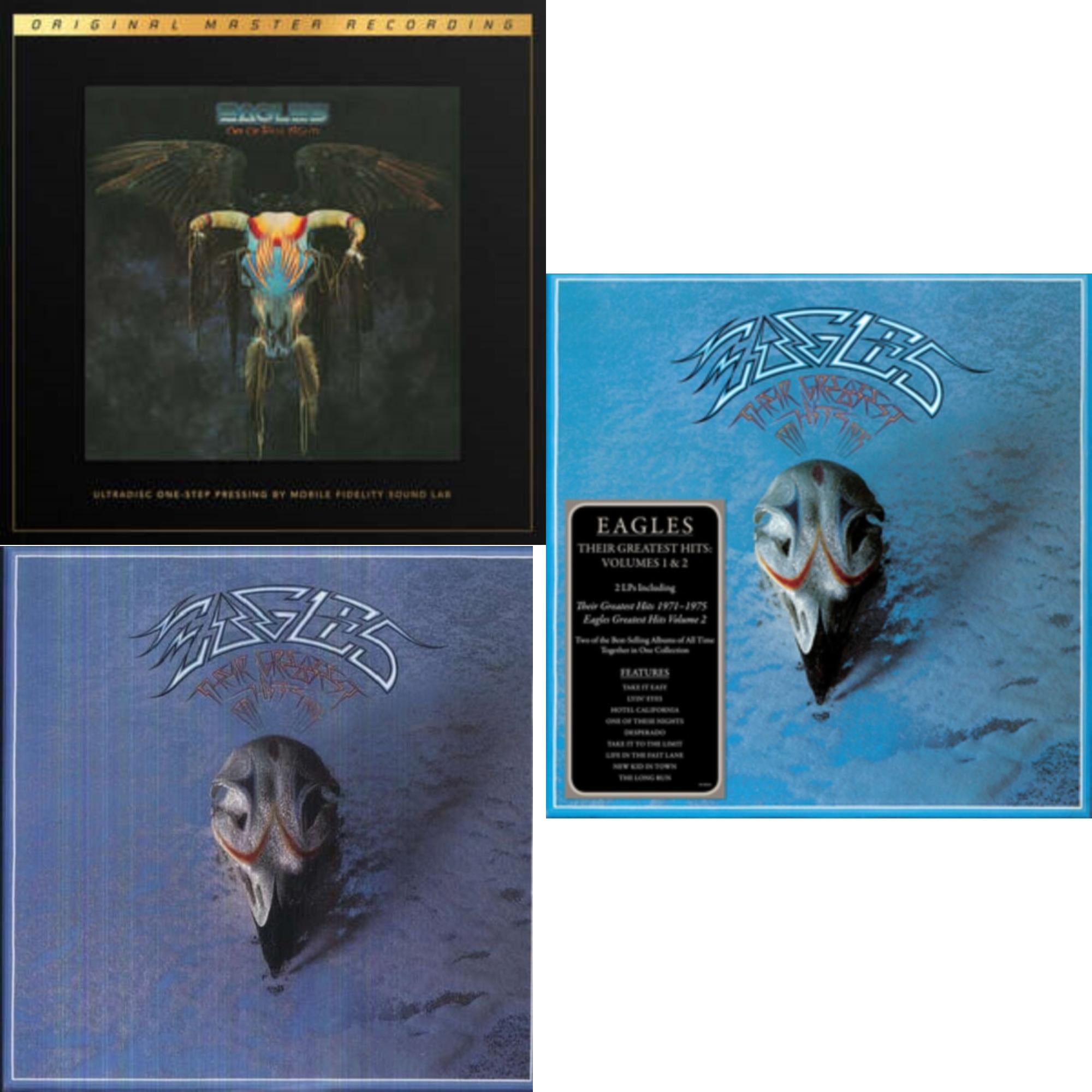 Their Greatest Hits Vol.1 & 2 (2LP/180G) & Their Greatest Hits 1971-1975 & One Of These Nights (2LP/180G/45RPM Supervinyl Ultradisc One-Step/Original Masters/Limited/Numbered)