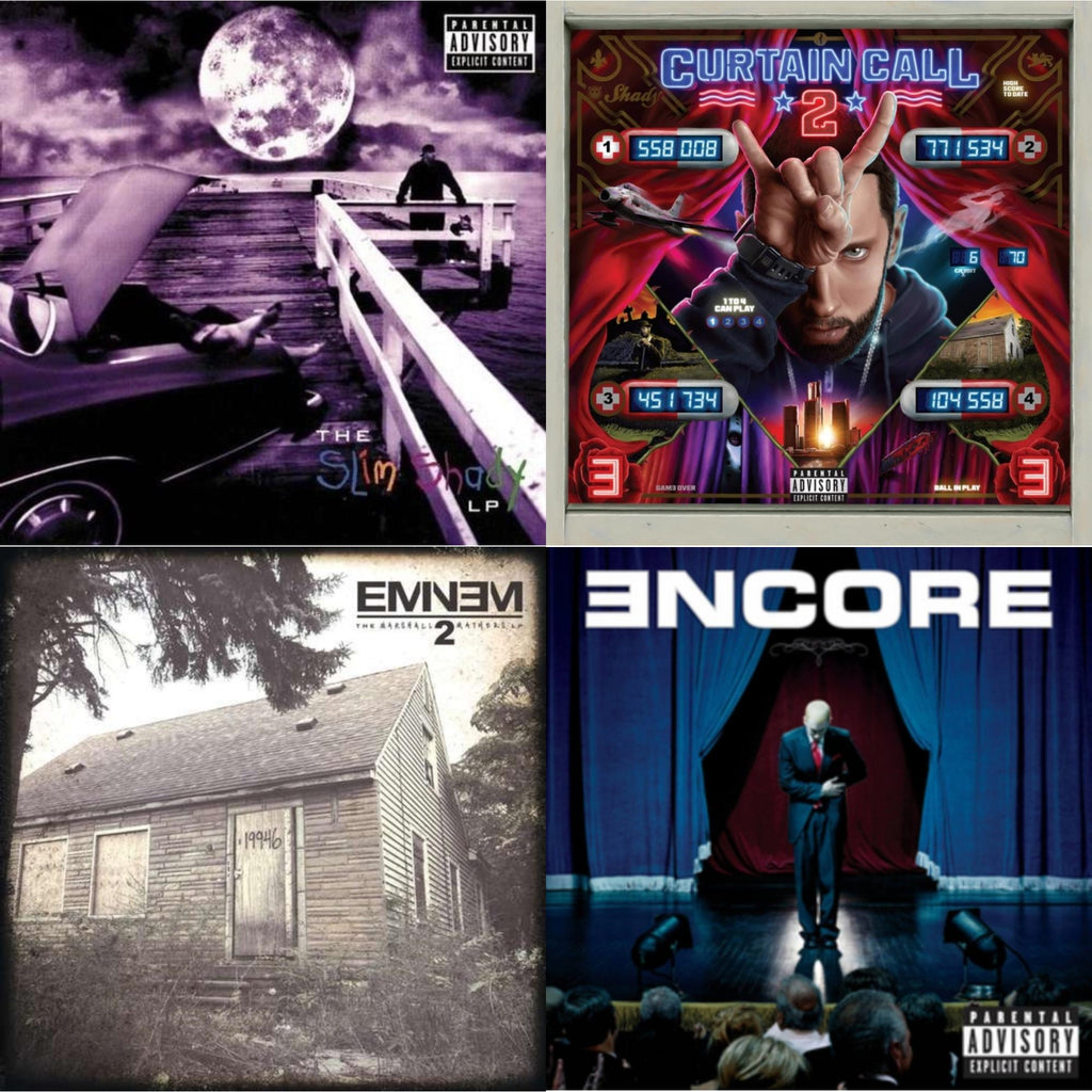 Curtain Call 2 (2LP) & Encore & Marshall Mathers LP 2 & Slim Shady LP