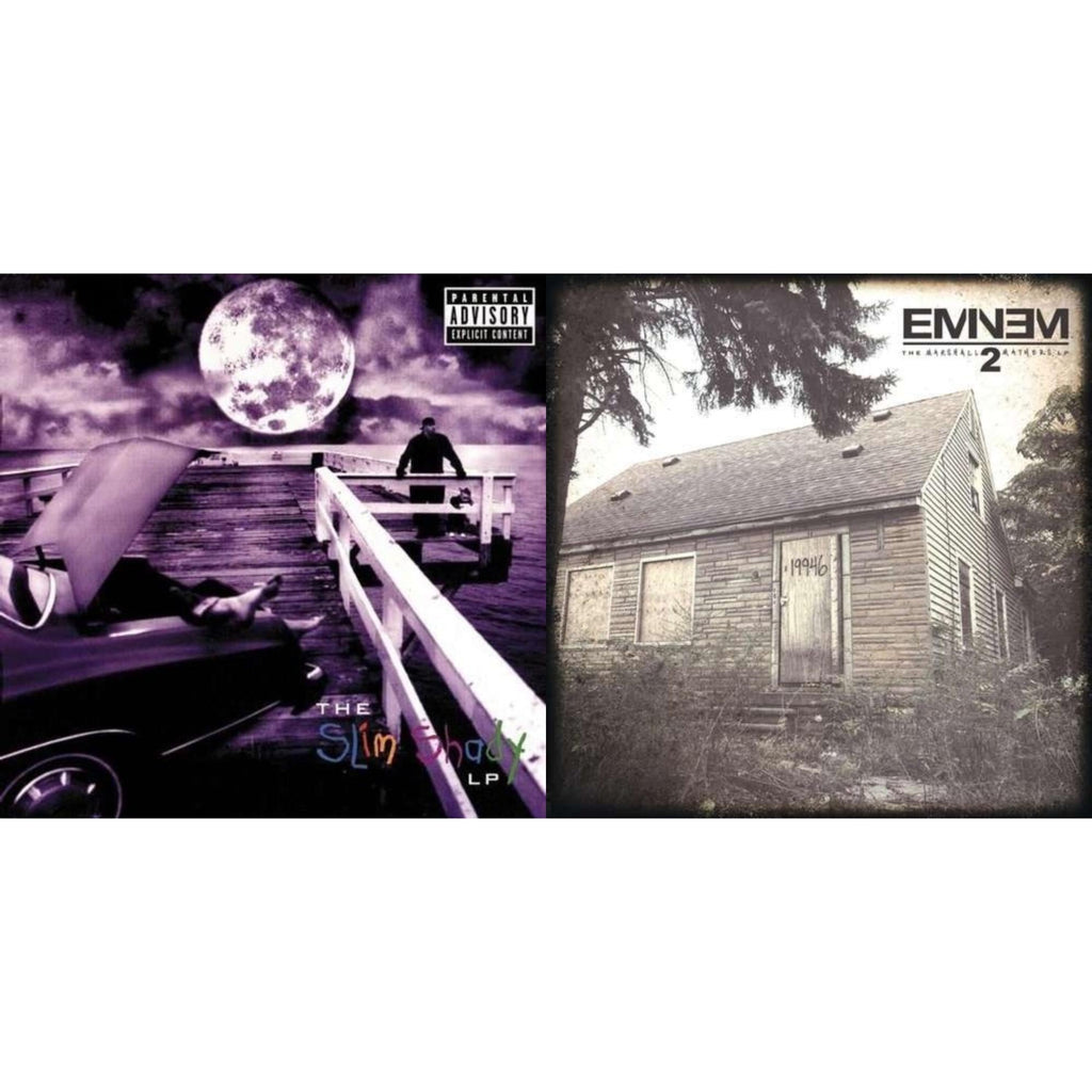 Marshall Mathers LP 2 & Slim Shady LP