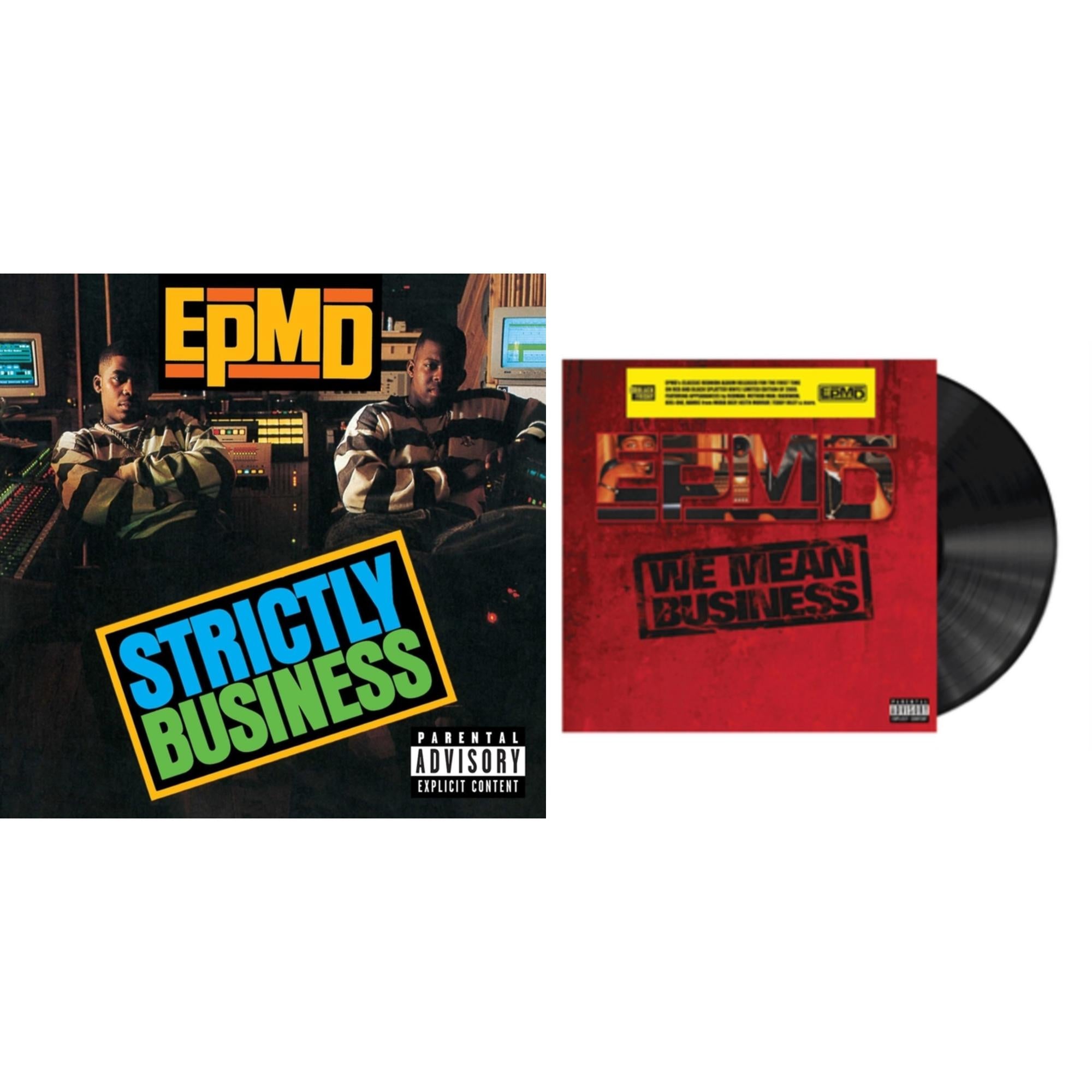 Epmd - Strictly Business (2LP) & We Mean Business (Red W/ Black Splatter LP Vinyl) (Rsd)