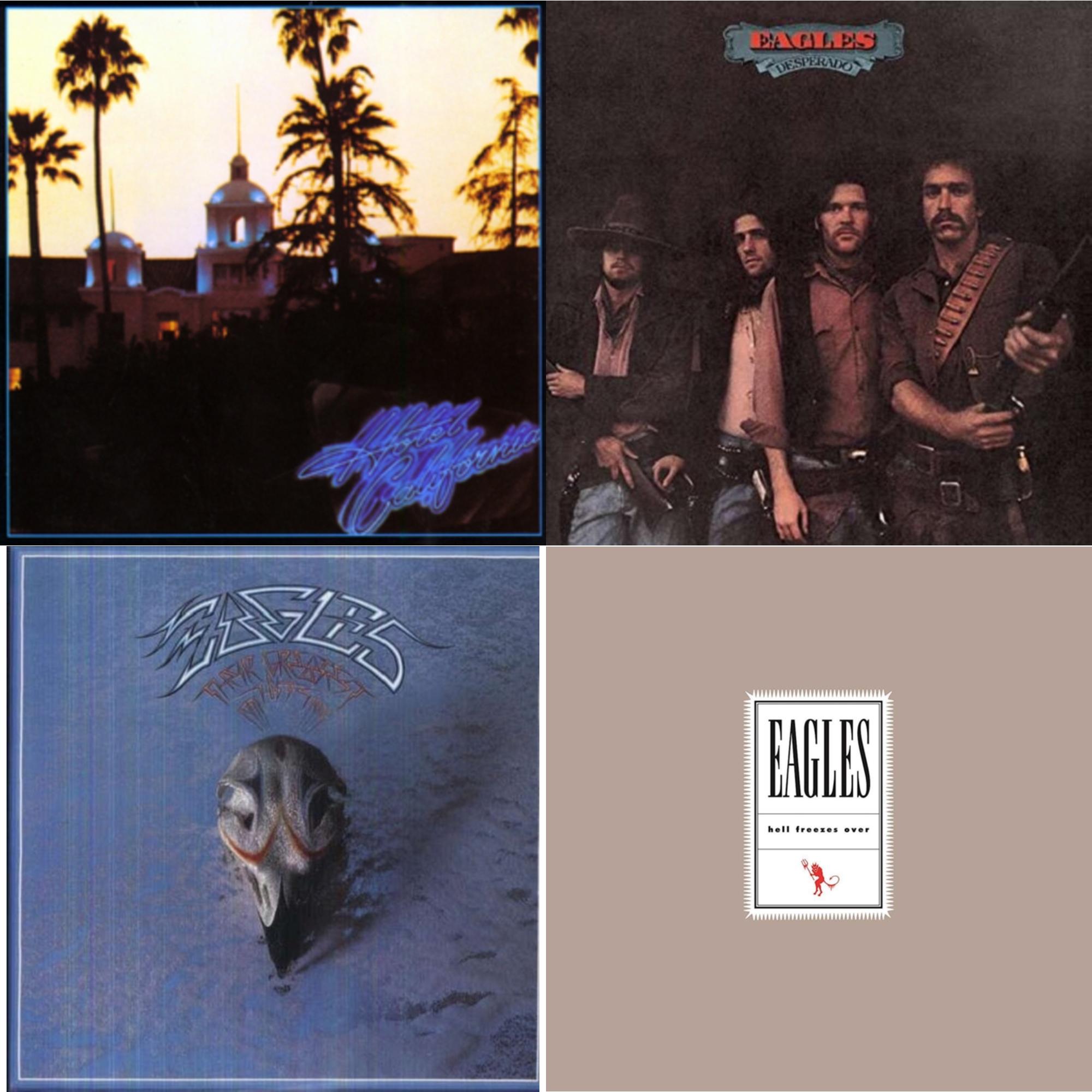 Hotel California & Desperado & Their Greatest Hits 1971-1975 & Hell Freezes Over (2LP/Remastered)