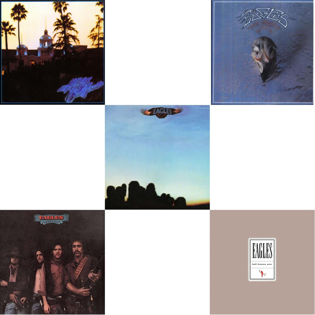 Hotel California & Desperado & Eagles & Their Greatest Hits 1971-1975 & Hell Freezes Over (2LP/Remastered)