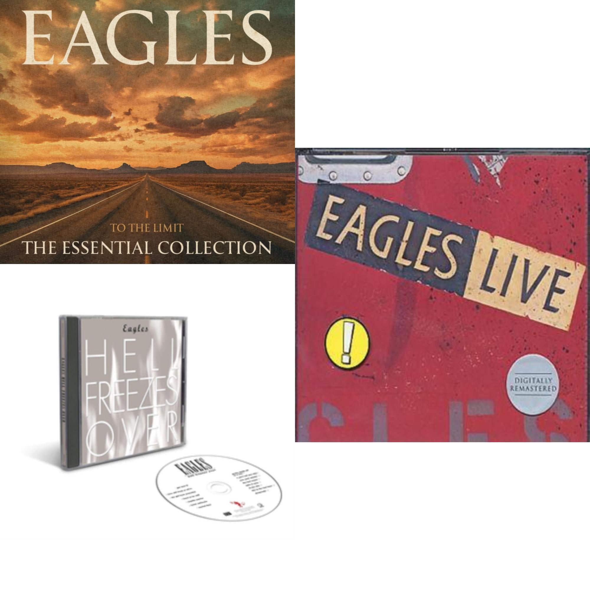 Live & Hell Freezes Over (Remastered) & To The Limit: The Essential Collection (3CD)
