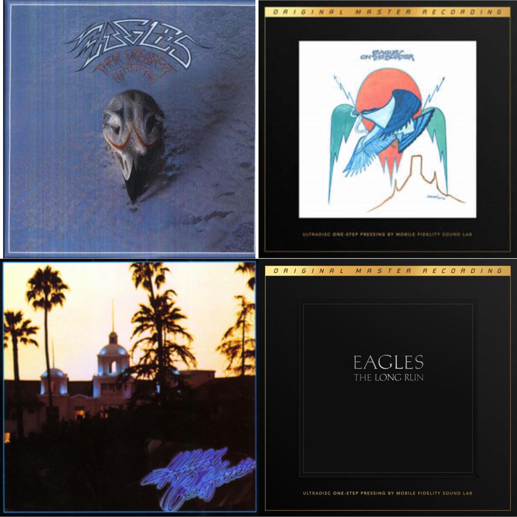 Hotel California & Their Greatest Hits 1971-1975 & On The Border (2LP/180G/45RPM Supervinyl Ultradisc One-Step/Original Masters/Limited/Numbered) & Long Run (2LP/180G/45RPM Audiophile Supervinyl Ultradisc One-Step/Original Masters/Limited/Numbered)
