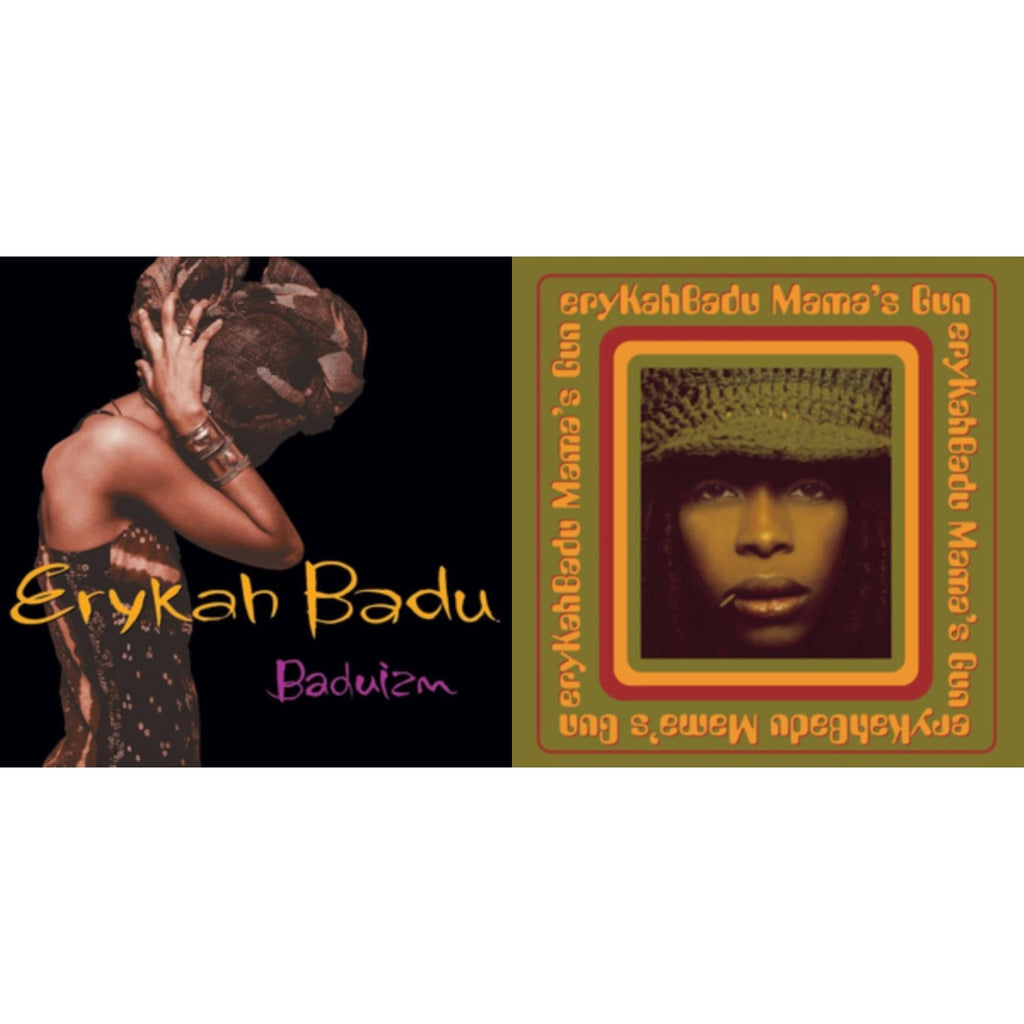 Erykah Badu - Baduizm & Mama's Gun - LP Vinyl Bundle