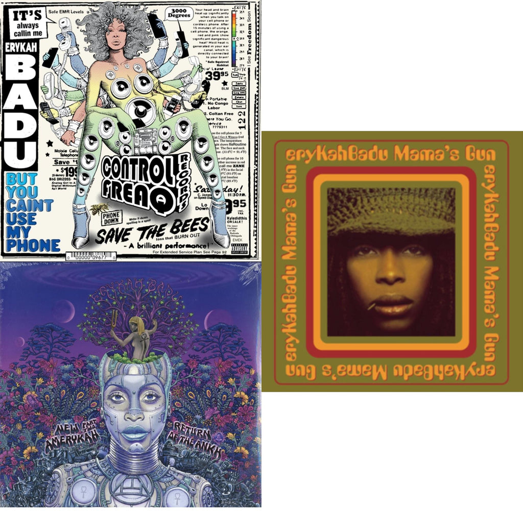 But You Caint Use My Phone (Purple LP Vinyl) & New Amerykah Part 2: Return Of Ankh & Mama's Gun