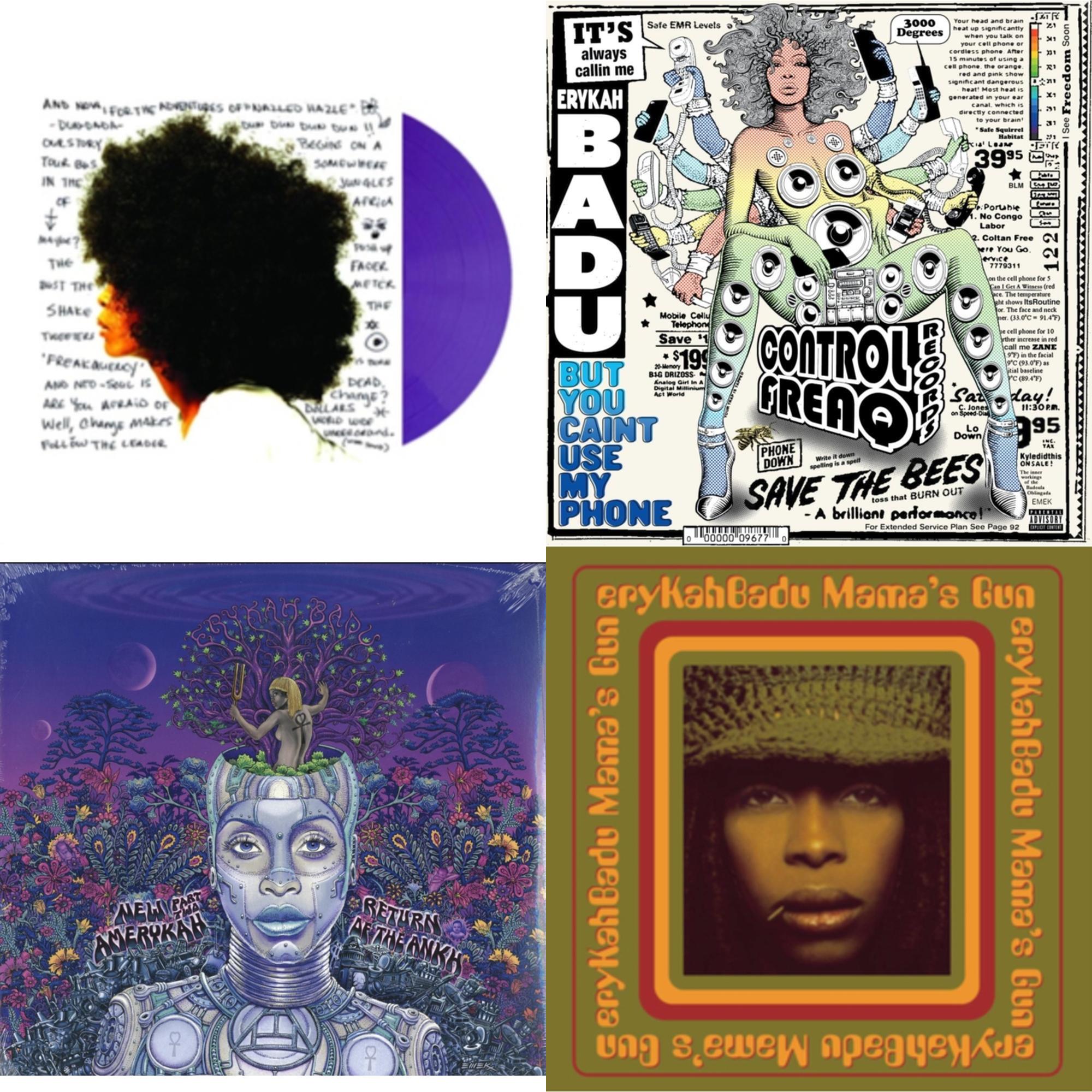 Worldwide Underground (Purple LP Vinyl) & But You Caint Use My Phone (Purple LP Vinyl) & New Amerykah Part 2: Return Of Ankh & Mama's Gun