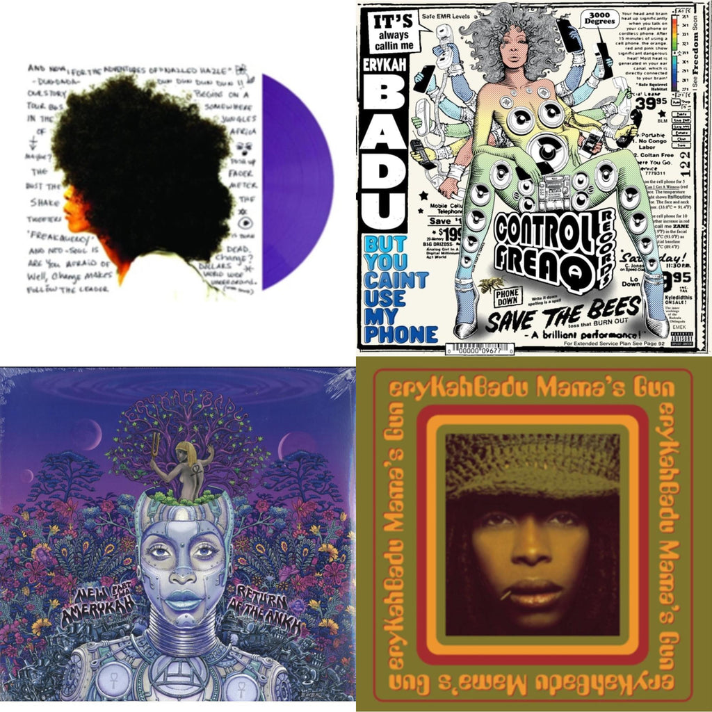 Worldwide Underground (Purple LP Vinyl) & But You Caint Use My Phone (Purple LP Vinyl) & New Amerykah Part 2: Return Of Ankh & Mama's Gun