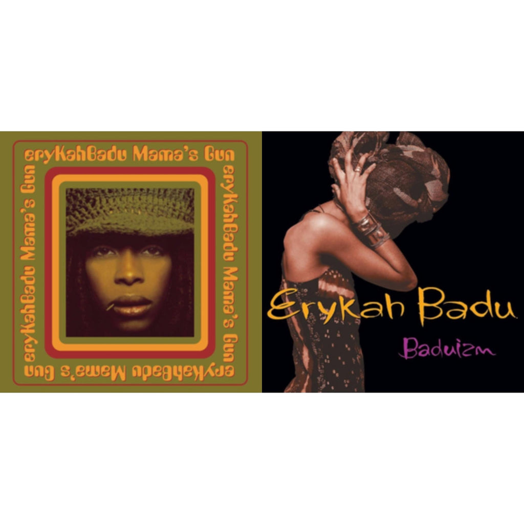 Erykah Badu - Baduizm & Mama's Gun - LP Vinyl Bundle