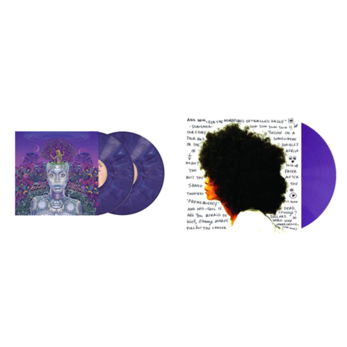 Worldwide Underground (Purple LP Vinyl) & New Amerykah Part Two (Return Of The Ankh) (Violet Vinyl/2LP)