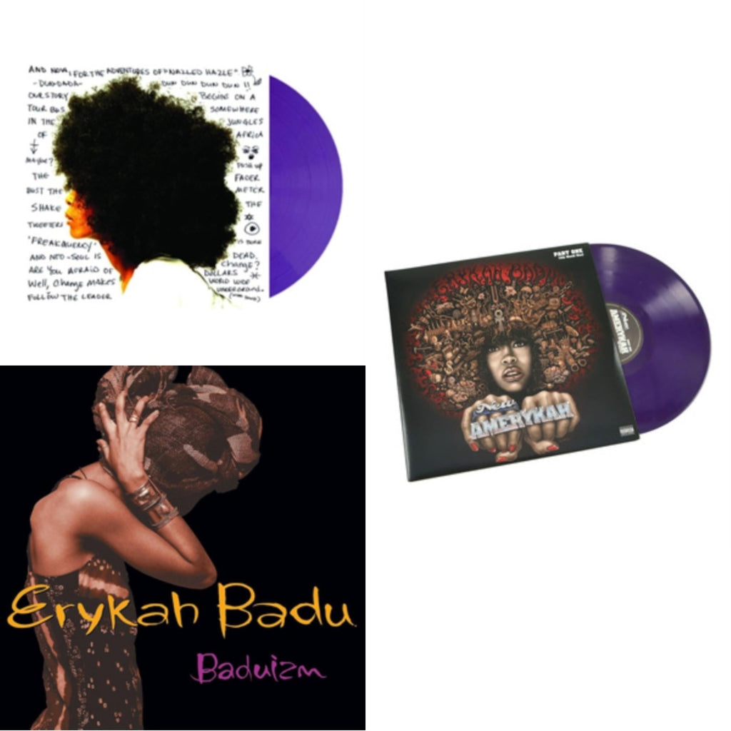 Worldwide Underground (Purple LP Vinyl) & New Amerykah Part One (4Th World War) (Purple Vinyl/2LP) & Baduizm