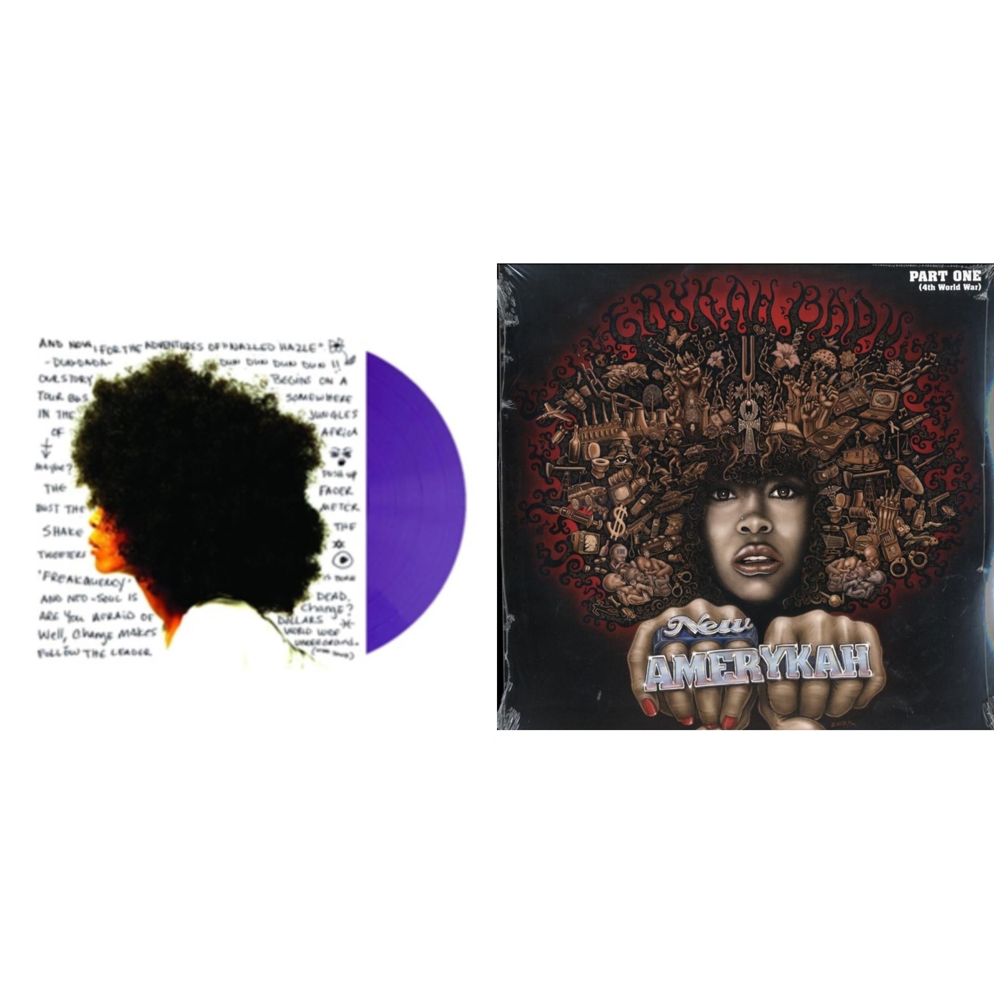 Worldwide Underground (Purple LP Vinyl) & New Amerykah Part 1: 4Th World War