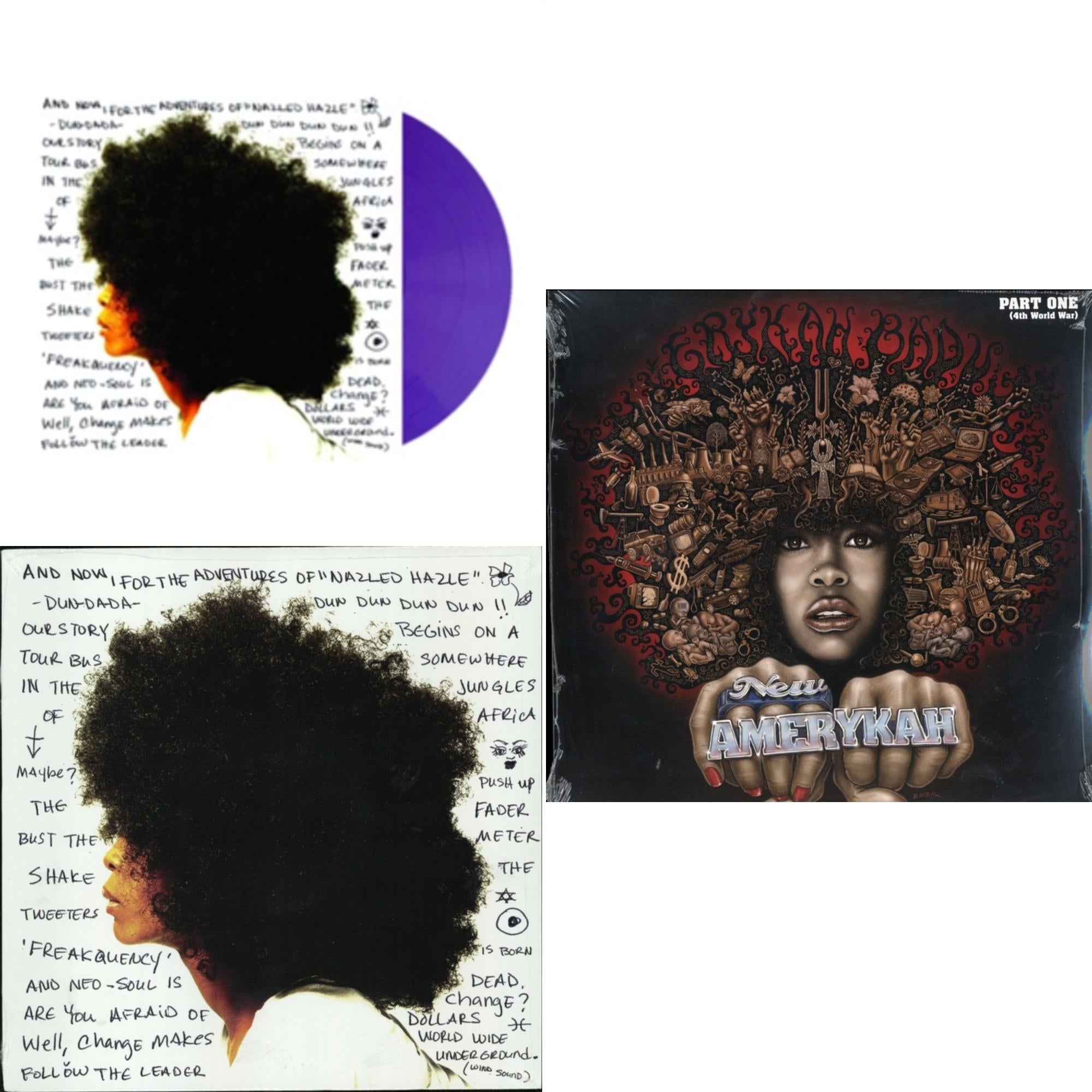 Worldwide Underground (Purple LP Vinyl) & Worldwide Underground & New Amerykah Part 1: 4Th World War