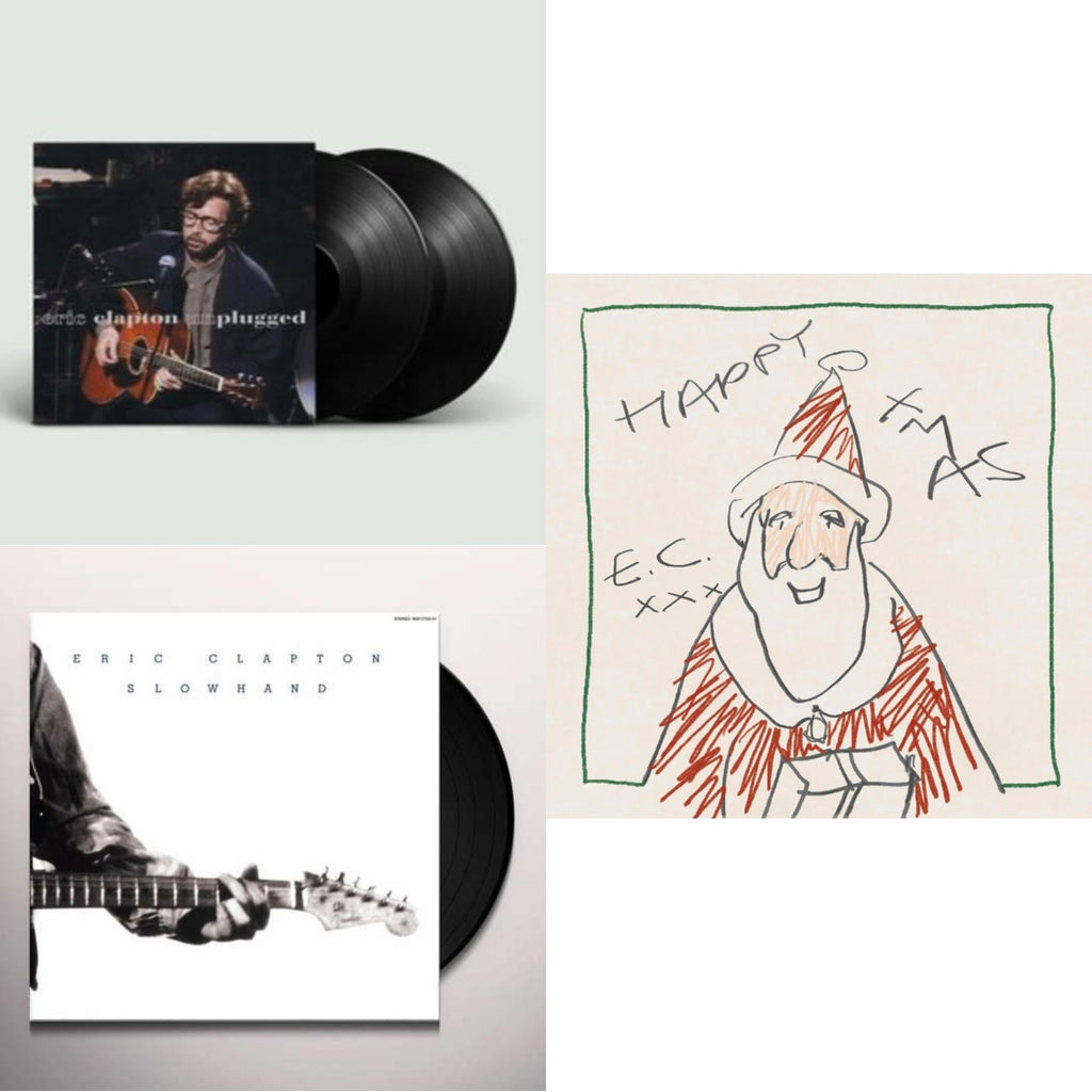 Eric Clapton - Unplugged & Slowhand (35Th Anniversary) & Happy Xmas (2LP/180G/45RPM Vinyl)