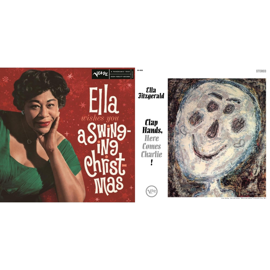 Ella Wishes You A Swinging Christmas (Ruby Red LP Vinyl) & Clap Hands, Here Comes Charlie! (Verve Acoustic Sound Series)