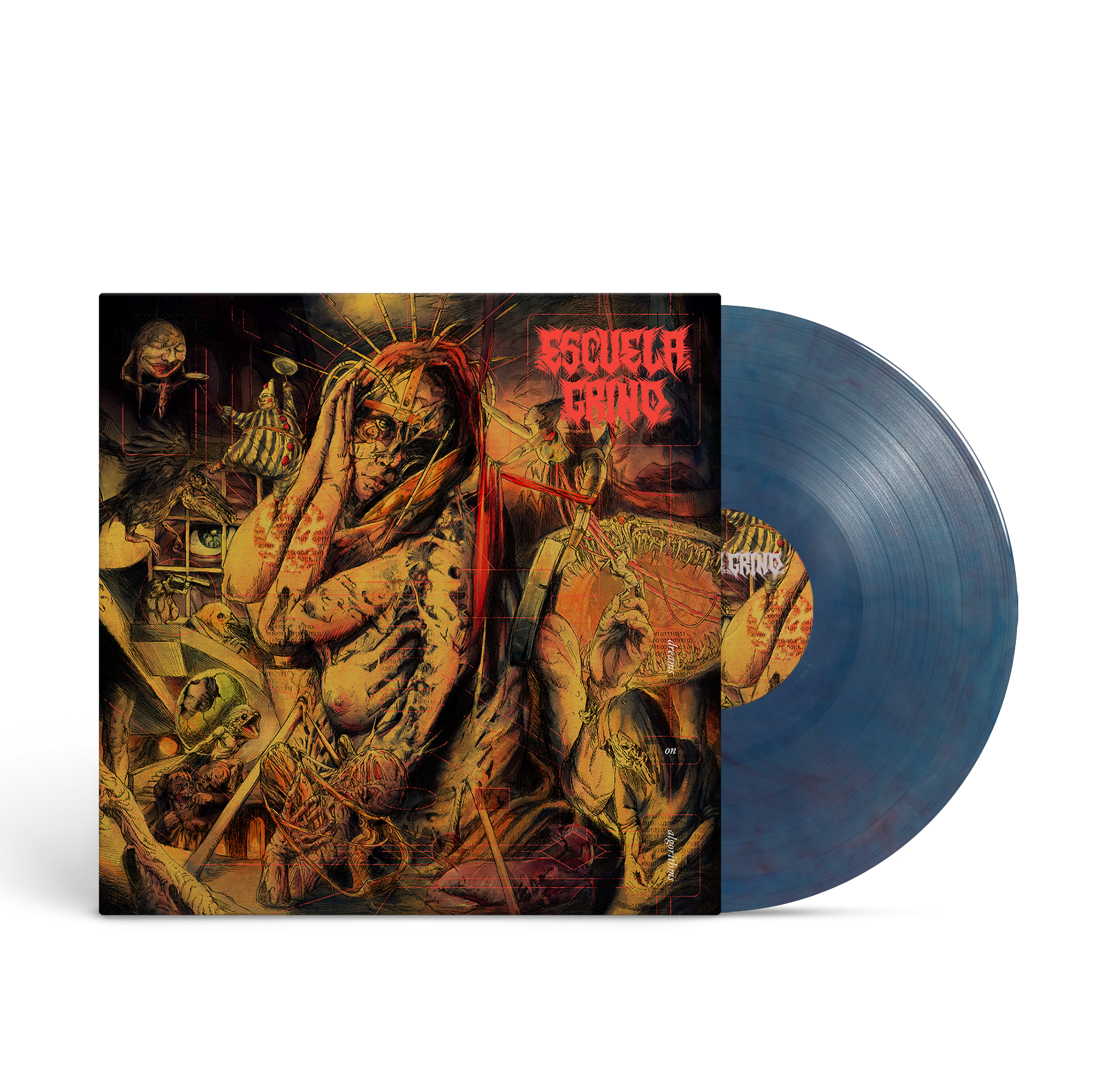 Escuela Grind - Dreams On Algorithms Midnight Oil Vinyl LP Vinyl Record