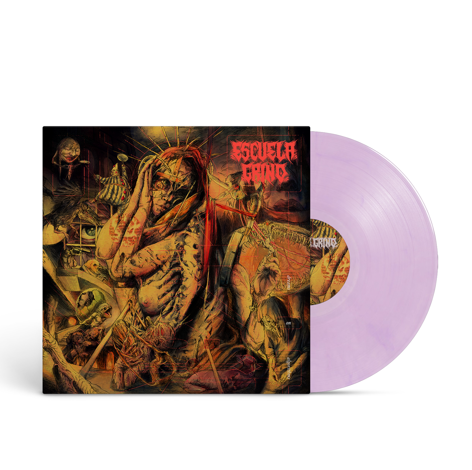 Escuela Grind - Dreams On Algorithms Orchid Vinyl LP Vinyl Record