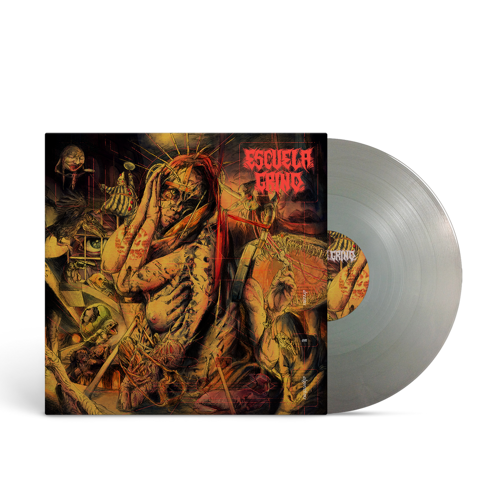 Escuela Grind - Dreams On Algorithms Metallic Silver Vinyl LP Vinyl Record