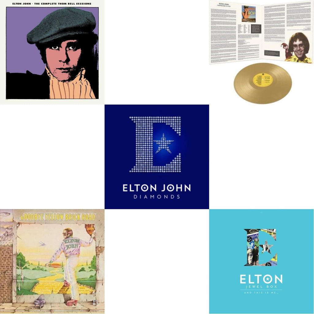 Complete Thom Bell Sessions (Ep) (180G/Purple LP Vinyl) & Jewel Box (2LP - And This Is Me) & Goodbye Yellow Brick Road & Diamonds (2LP) & Chartbusters Go Pop - Legendary Covers '69 / '70 (Gold LP Vinyl)