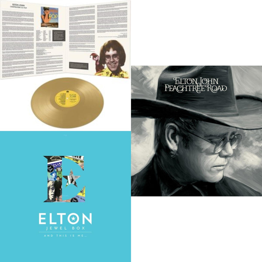 Peachtree Road (2LP) & Jewel Box (2LP - And This Is Me) & Chartbusters Go Pop - Legendary Covers '69 / '70 (Gold LP Vinyl)