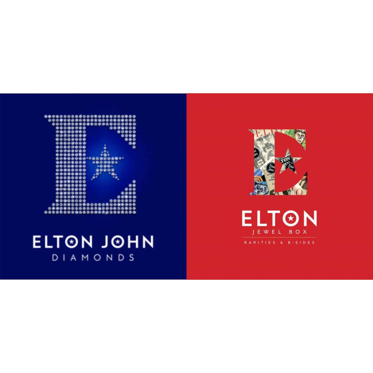 Elton John - Jewel Box (3LP - Rarities & B-Sides) & Diamonds (2LP)