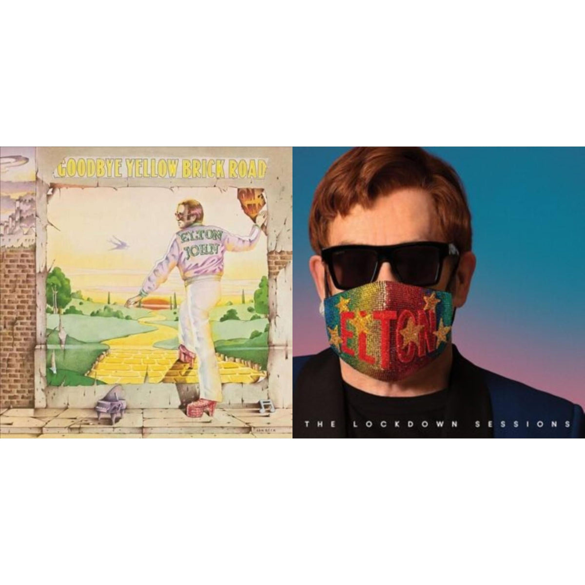 Elton John - Goodbye Yellow Brick Road & Lockdown Sessions (Blue Vinyl/2LP) (X)