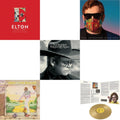 Lockdown Sessions (Blue Vinyl/2LP) (X) & Peachtree Road (2LP) & Jewel Box (3LP - Rarities & B-Sides) & Goodbye Yellow Brick Road & Chartbusters Go Pop - Legendary Covers '69 / '70 (Gold LP Vinyl)