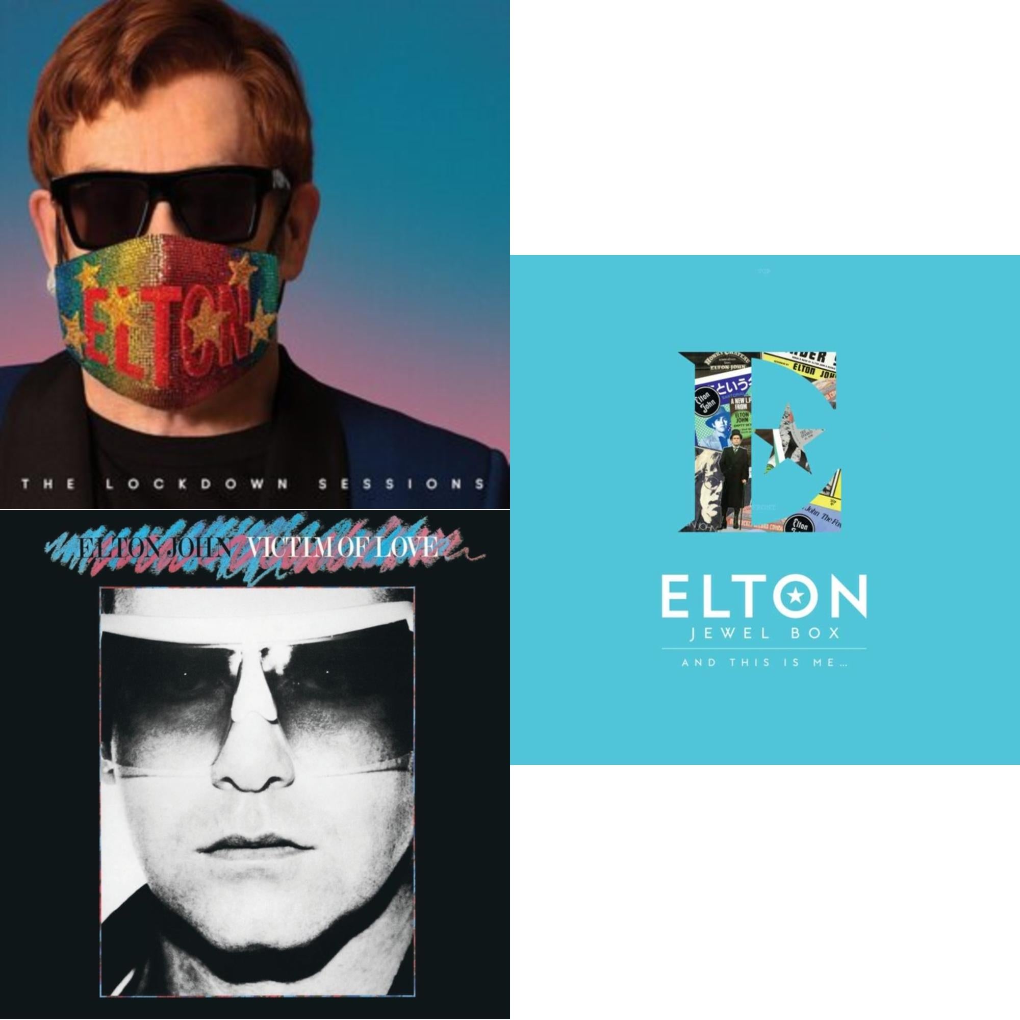 Lockdown Sessions (Blue Vinyl/2LP) (X) & Victim Of Love & Jewel Box (2LP - And This Is Me)