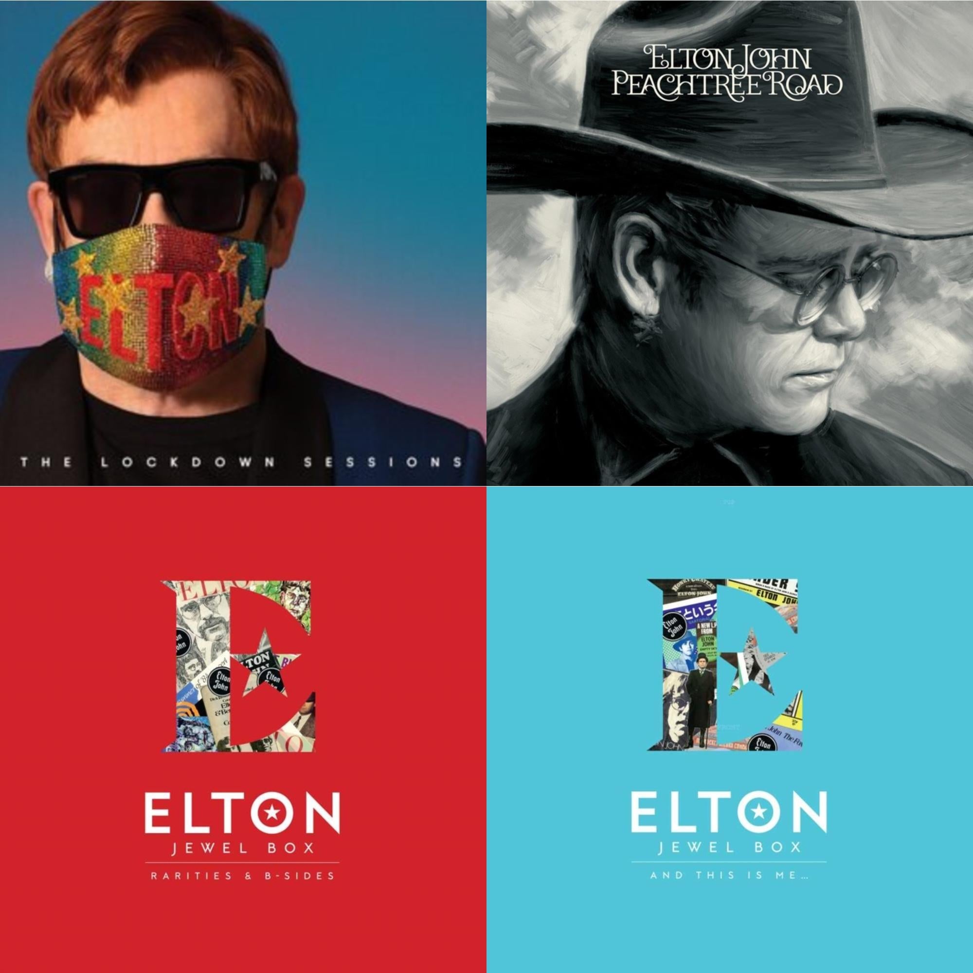 Lockdown Sessions (Blue Vinyl/2LP) (X) & Peachtree Road (2LP) & Jewel Box (3LP - Rarities & B-Sides) & Jewel Box (2LP - And This Is Me)