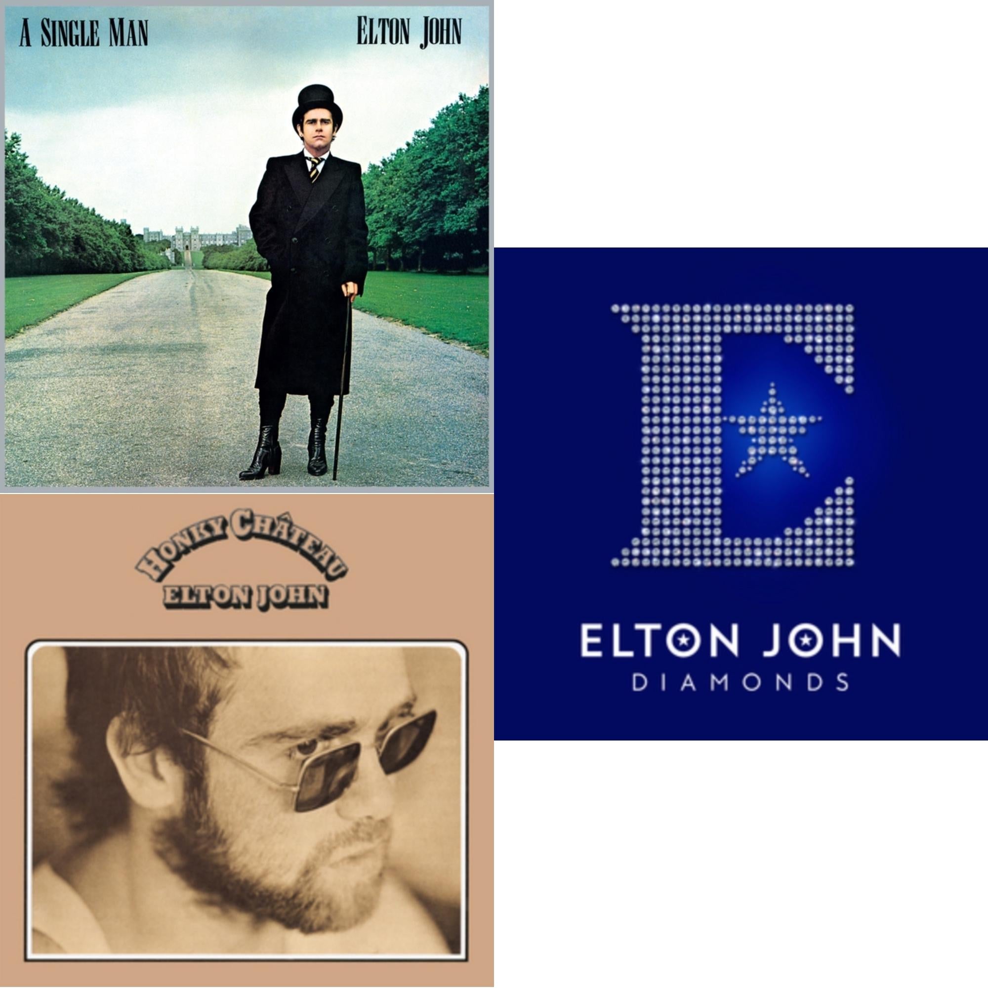 Single Man & Honky Chateau & Diamonds (2LP)