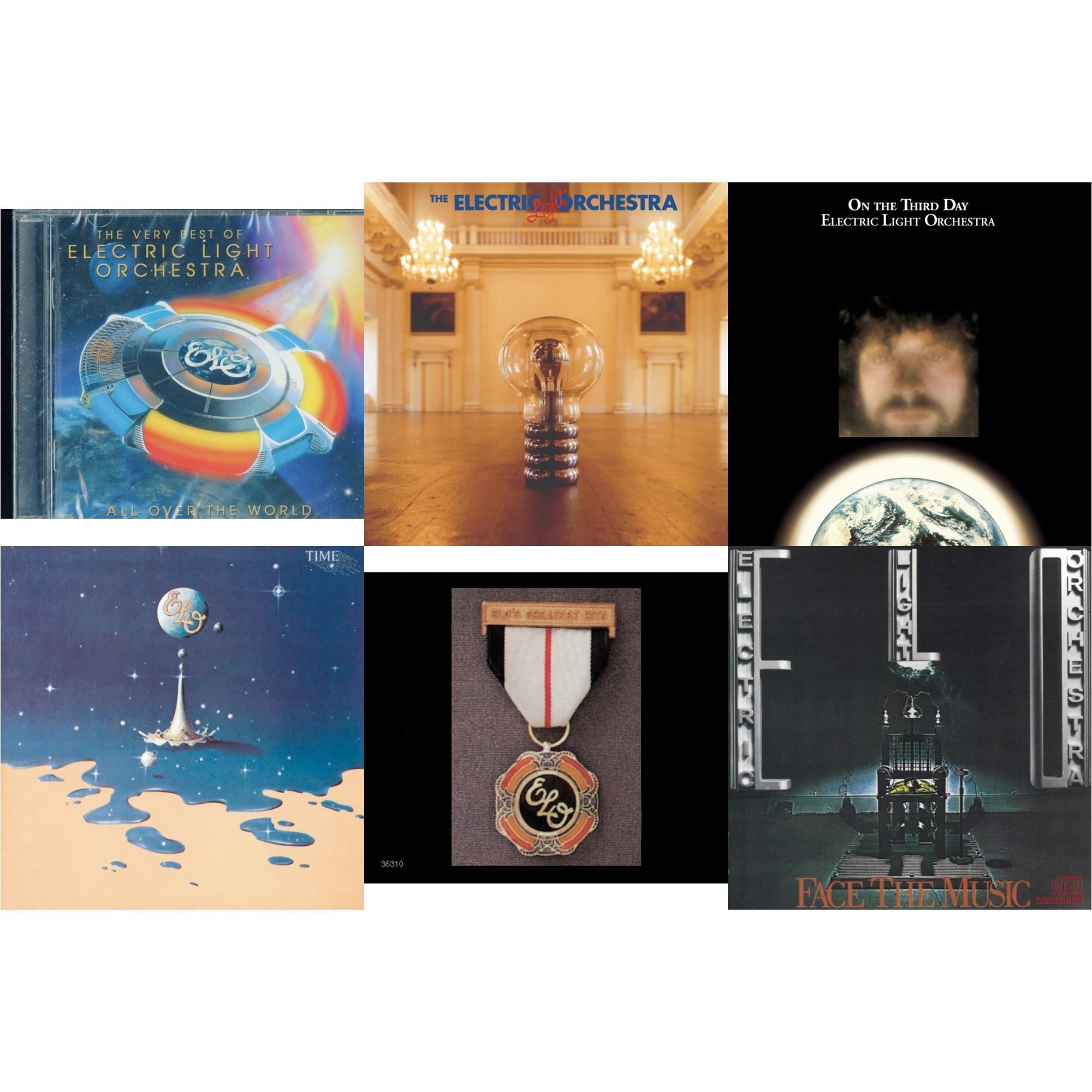 Greatest Hits & All Over The World: Very Best Of & No Answer & On The Third Day & Time & Face The Music