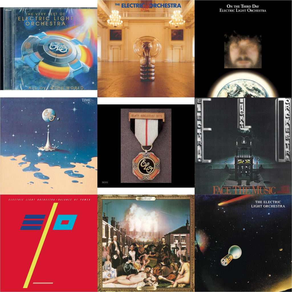 Greatest Hits & All Over The World: Very Best Of & Secret Messages & Balance Of Power & Elo 2 & No Answer & On The Third Day & Time & Face The Music