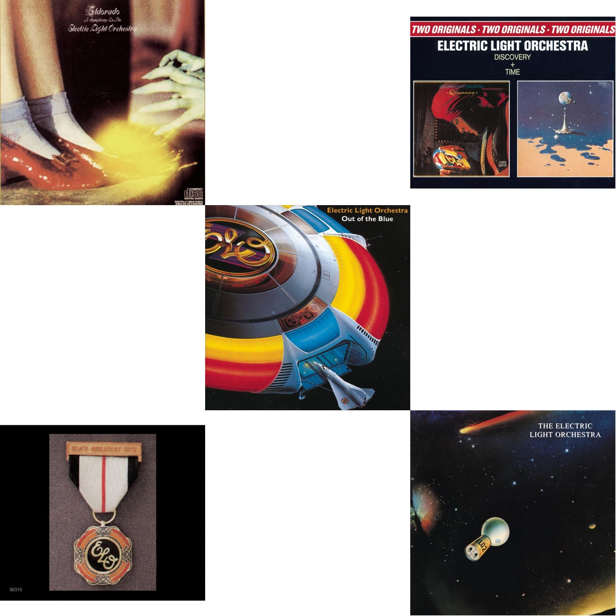 Greatest Hits & Out Of The Blue & Discovery & Elo 2 & Eldorado