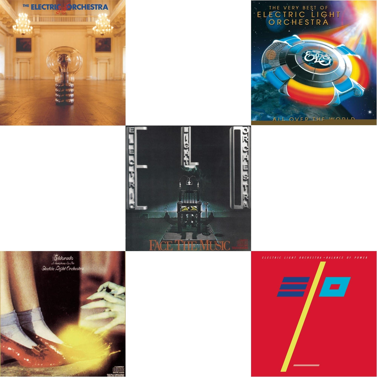 All Over The World: Very Best Of & Balance Of Power & No Answer & Face The Music & Eldorado