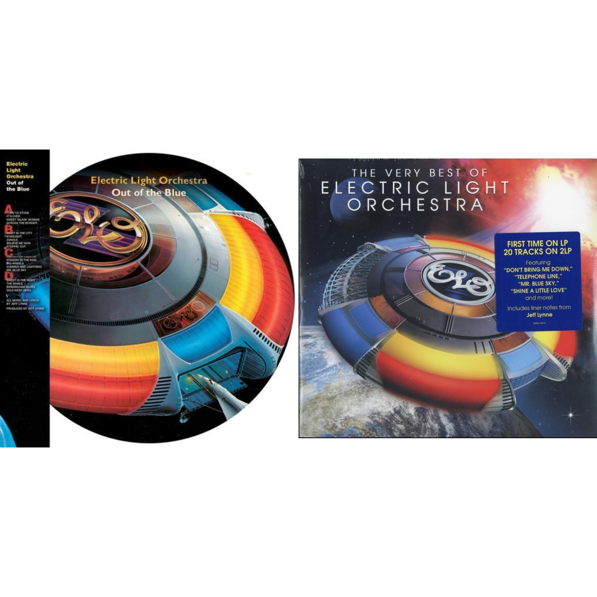 Electric Light Orchestra - All Over The World: Very Best Of Electric Light Orchestra (2LP/150G/Gatefold) & Out Of The Blue (2LP/Picture Disc/ Dl Card)