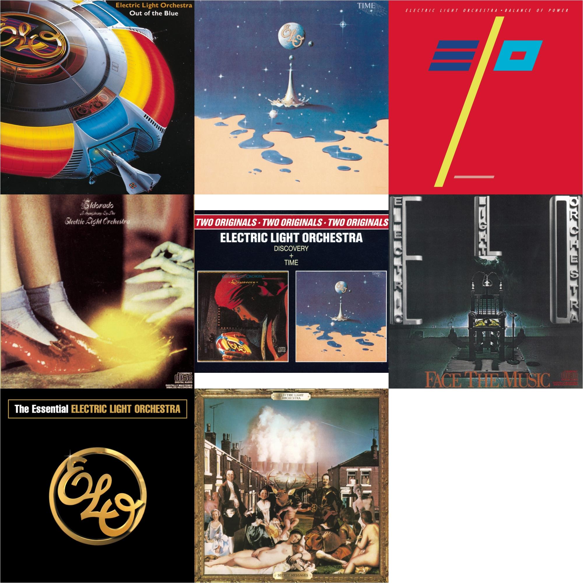 Out Of The Blue & Secret Messages & Balance Of Power & Discovery & Time & Face The Music & Eldorado & Essential Electric Light Orchestra
