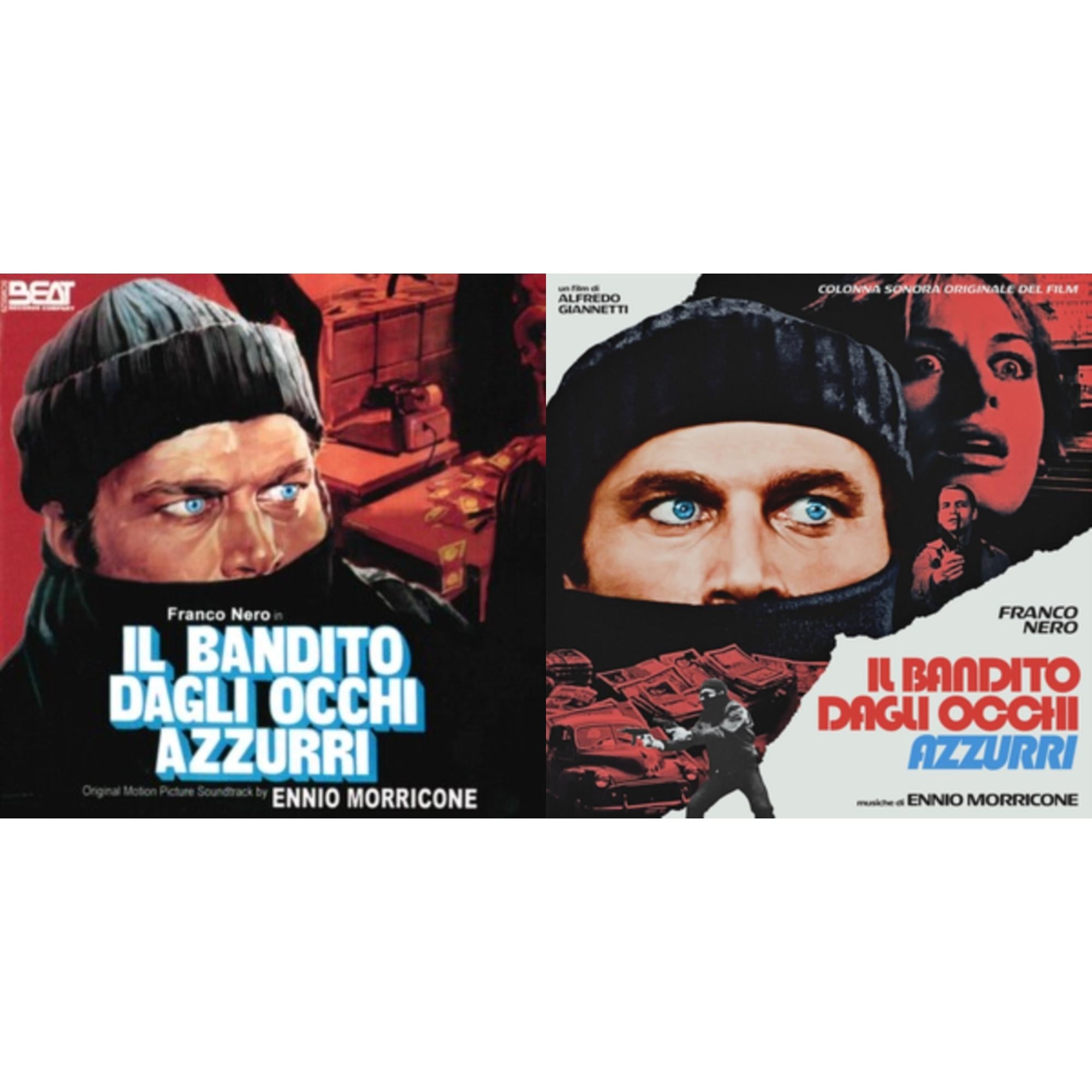 Ennio Morricone - Blue-Eyed Bandit (Il Bandito Dagli Occhi Azzurri) Ost & Blue-Eyed Bandit (Il Bandito Dagli Occhi Azzurri) Ost (Blue LP Vinyl) (Rsd)