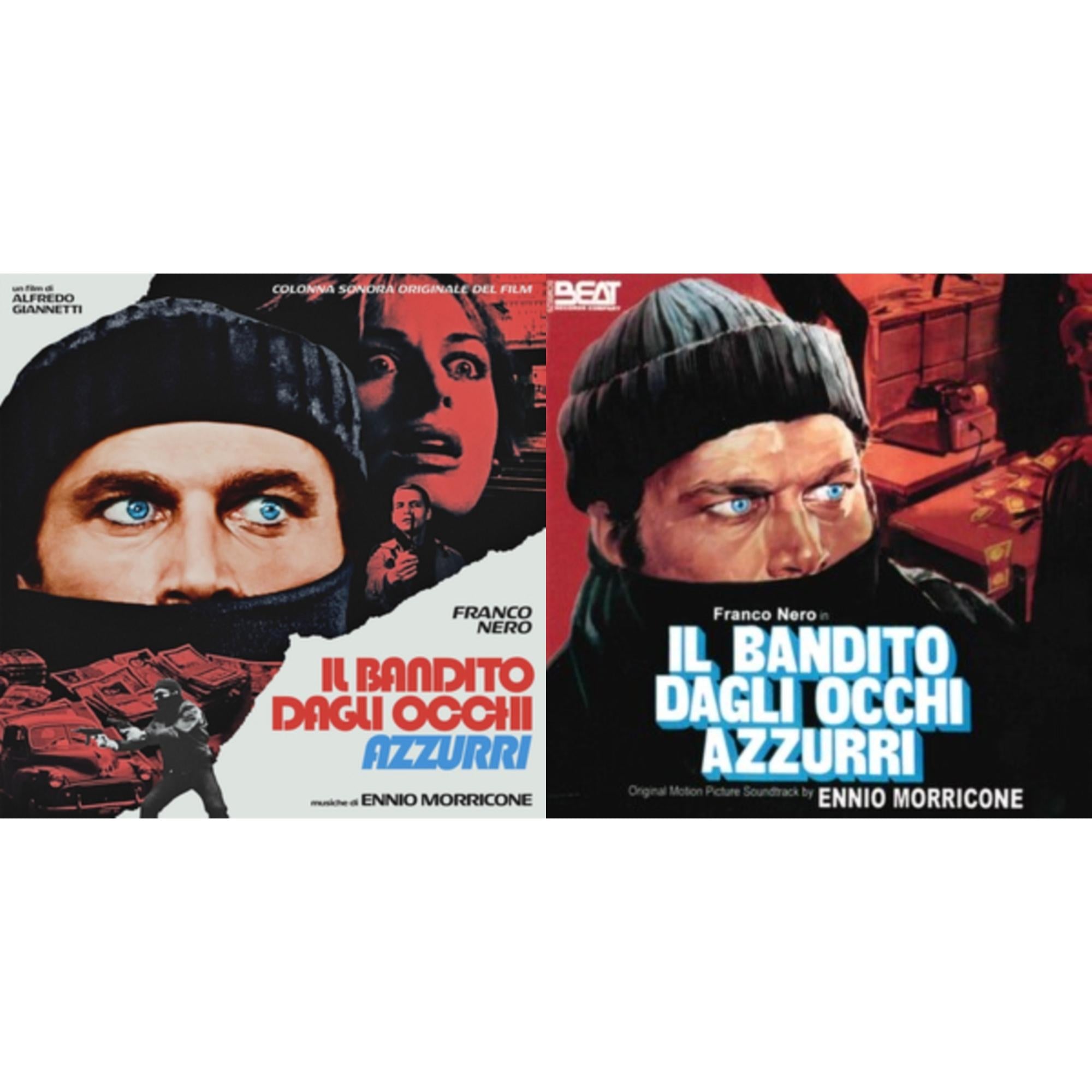 Ennio Morricone - Blue-Eyed Bandit (Il Bandito Dagli Occhi Azzurri) Ost (Blue LP Vinyl) (Rsd) & Blue-Eyed Bandit (Il Bandito Dagli Occhi Azzurri) Ost