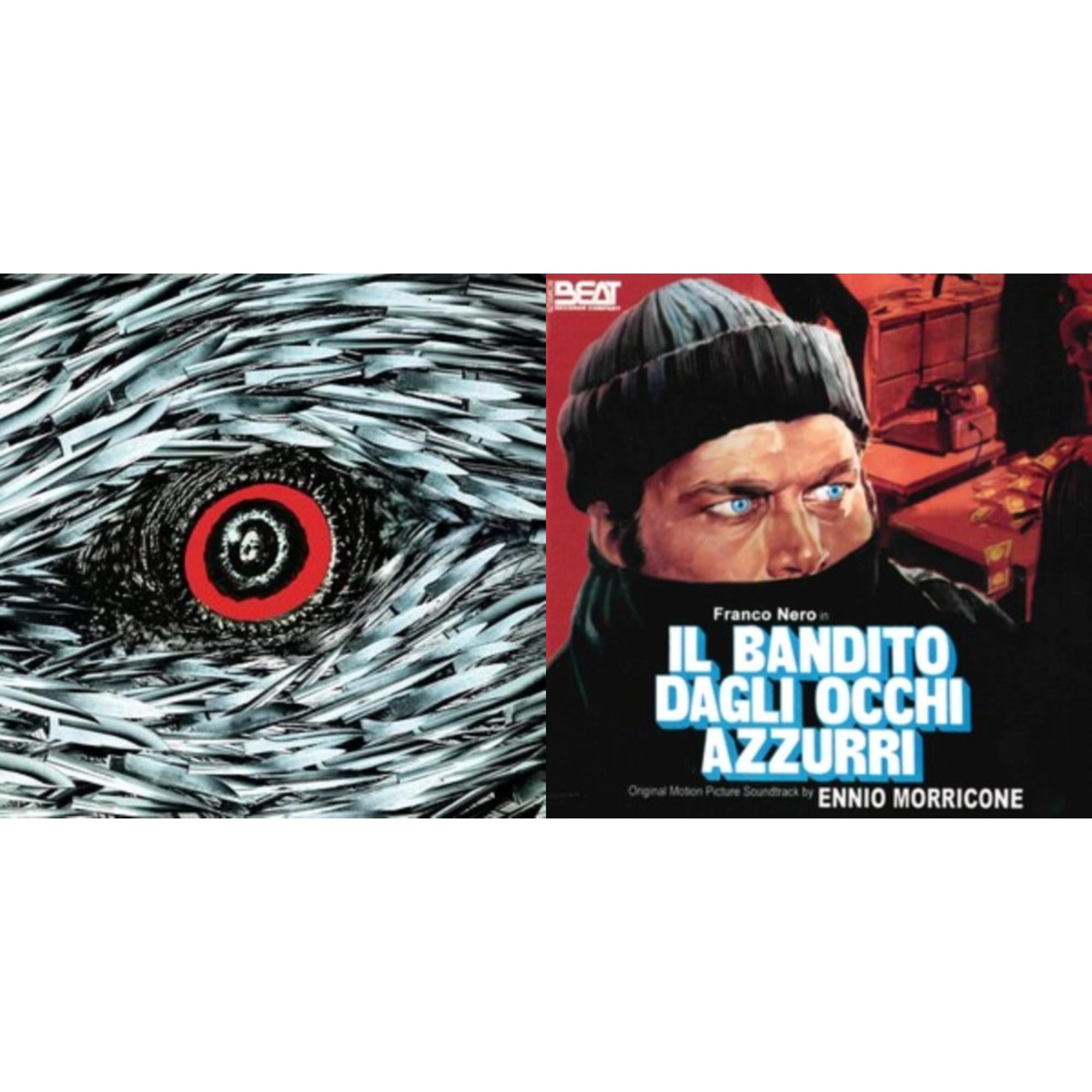 Ennio Morricone - Bird With The Crystal Plumage (140G/Crystal Clear LP Vinyl) & Blue-Eyed Bandit (Il Bandito Dagli Occhi Azzurri) Ost