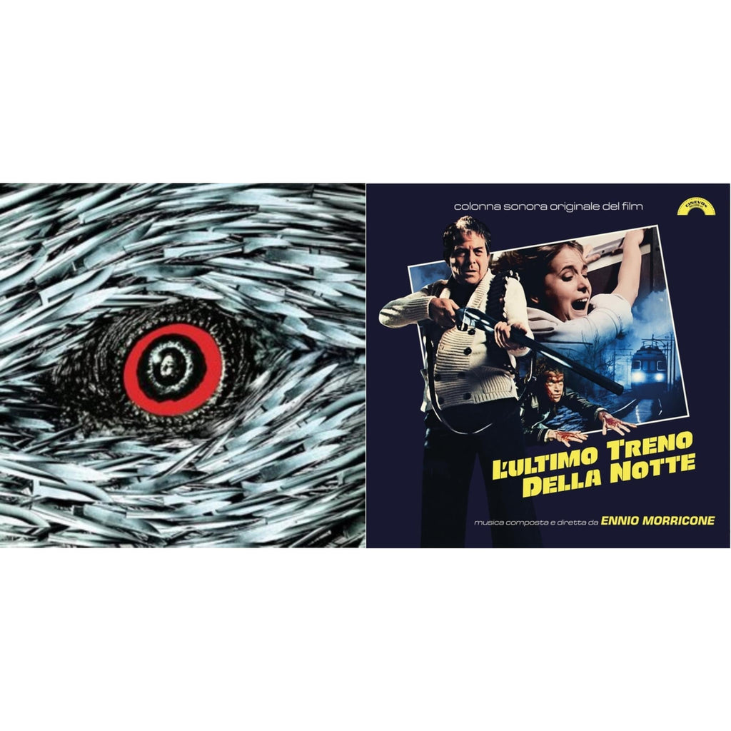 Ennio Morricone - L’Ultimo Treno Della Notte (Yellow LP Vinyl) & Bird With The Crystal Plumage (140G/Crystal Clear LP Vinyl)