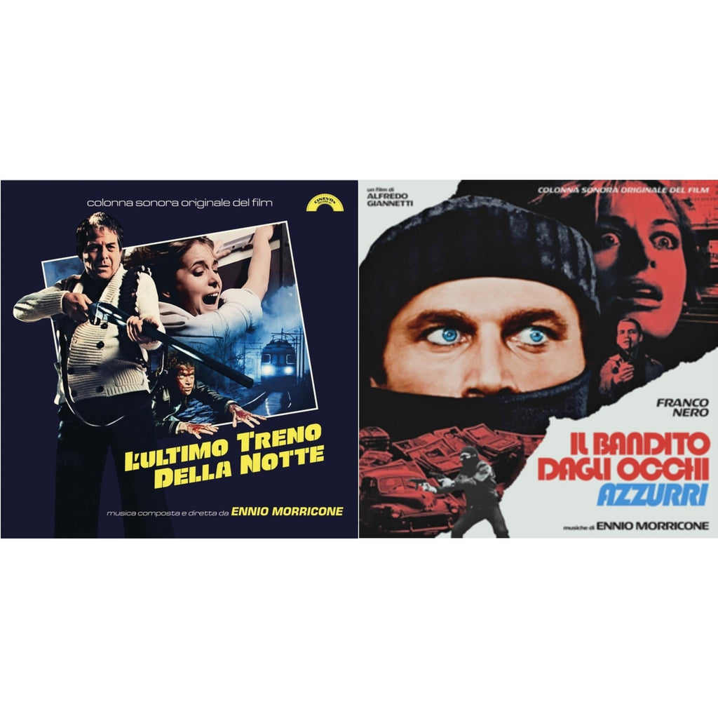 L’Ultimo Treno Della Notte (Yellow LP Vinyl) & Blue-Eyed Bandit (Il Bandito Dagli Occhi Azzurri) Ost (Blue LP Vinyl) (Rsd)