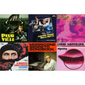 Ennio Morricone - Peur Sur La Ville (Gatefold Sleeve Designed By Eric Adrian Lee) & L’Ultimo Treno Della Notte (Yellow LP Vinyl) & Così Come Sei Ost (Limited/180G/Solid Pink LP Vinyl) & Blue-Eyed Bandit (Il Bandito Dagli Occhi Azzurri) Ost (Blue LP