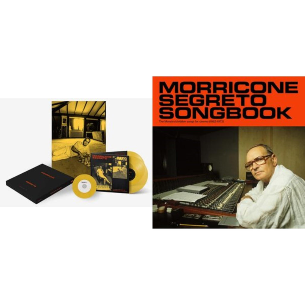 Morricone Segreto (Yellow Vinyl/2LP/7Inch Single Collector's Edition) & Morricone Segreto Songbook (1962-1973) (2LP)