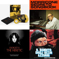 Ennio Morricone - Morricone Segreto (Yellow Vinyl/2LP/7Inch Single Collector's Edition) & Morricone Segreto Songbook (1962-1973) (2LP) & Exorcist Ii: The Heretic (Blood Red With Black Splatter LP Vinyl) (Ams Exclusive) & Blue-Eyed Bandit (Il Bandito