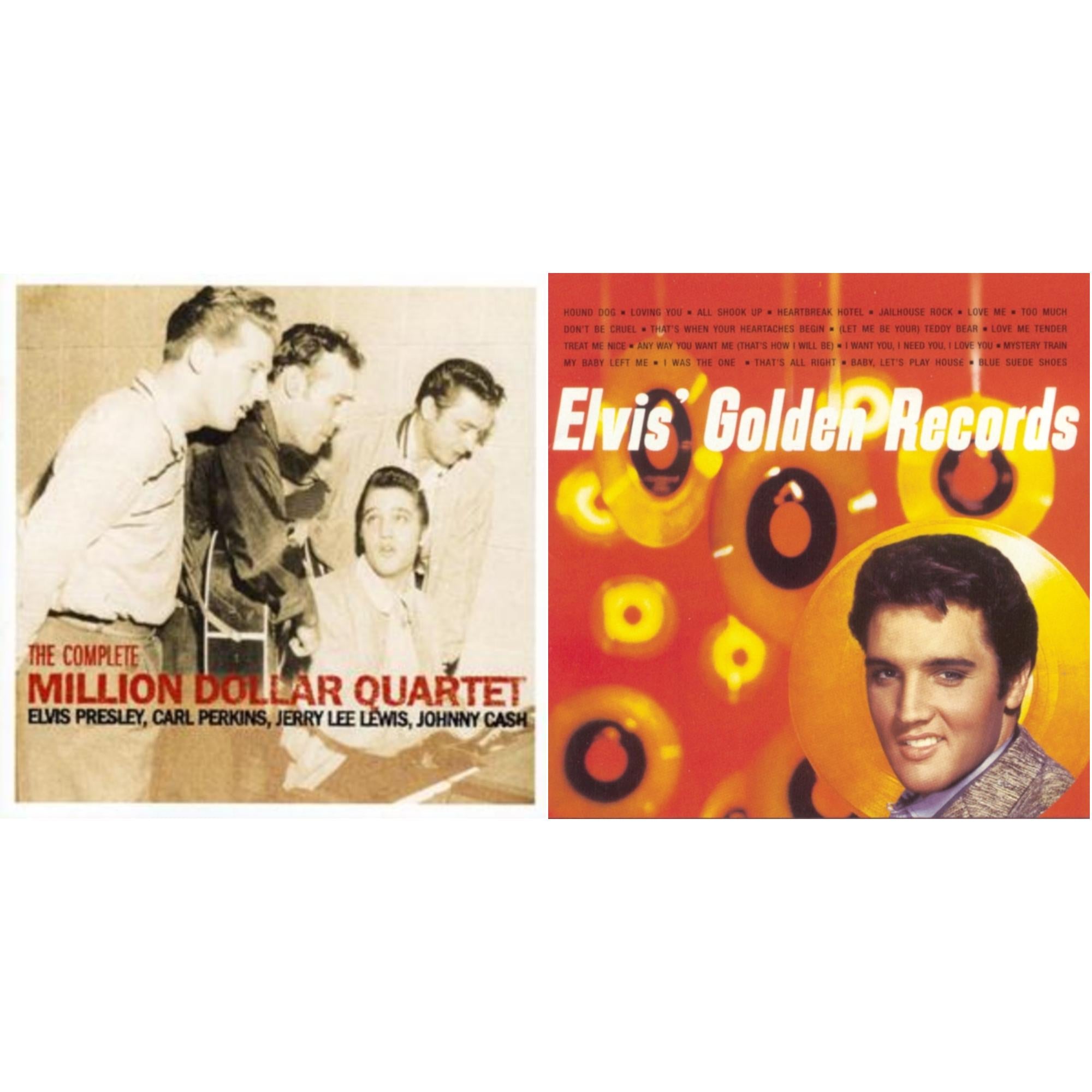 Complete Million Dollar Quartet & Elvis Golden Records