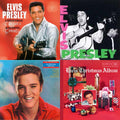 Elvis' Christmas Album & Christmas Classics & Gospel Greats (Ams Exclusive) (Snowy White LP Vinyl) & For LP Fans Only (Translucent Blue Vinyl/180G) & Elvis Presley