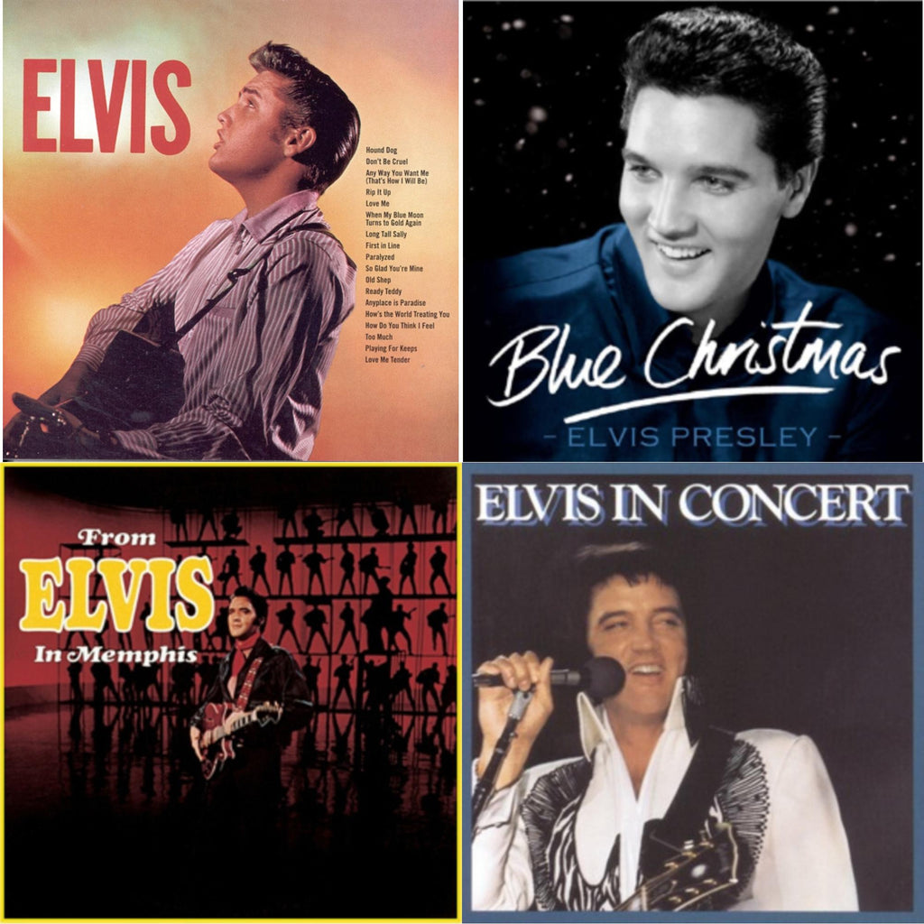 Elvis In Concert & Elvis & From Elvis In Memphis & Blue Christmas