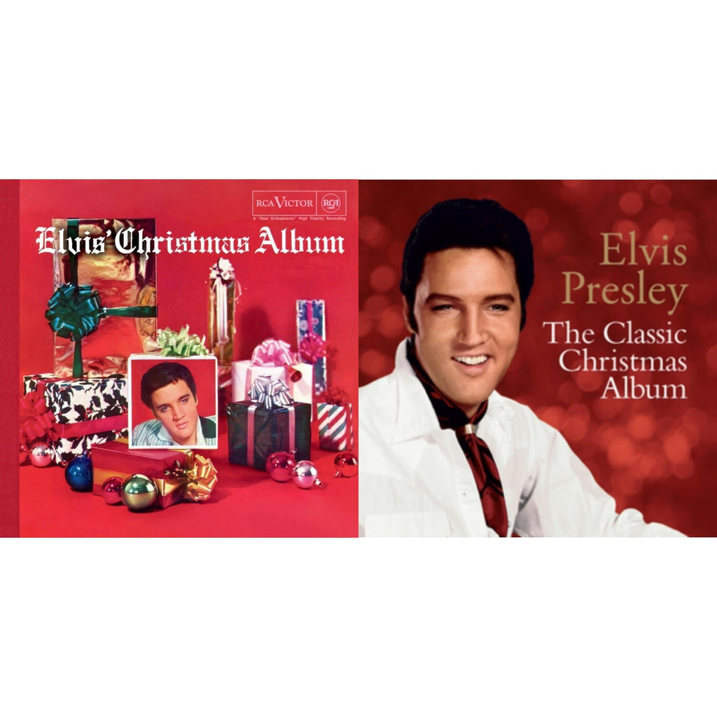 Elvis Presley - Classic Christmas Album & Elvis' Christmas Album - LP Vinyl Bundle