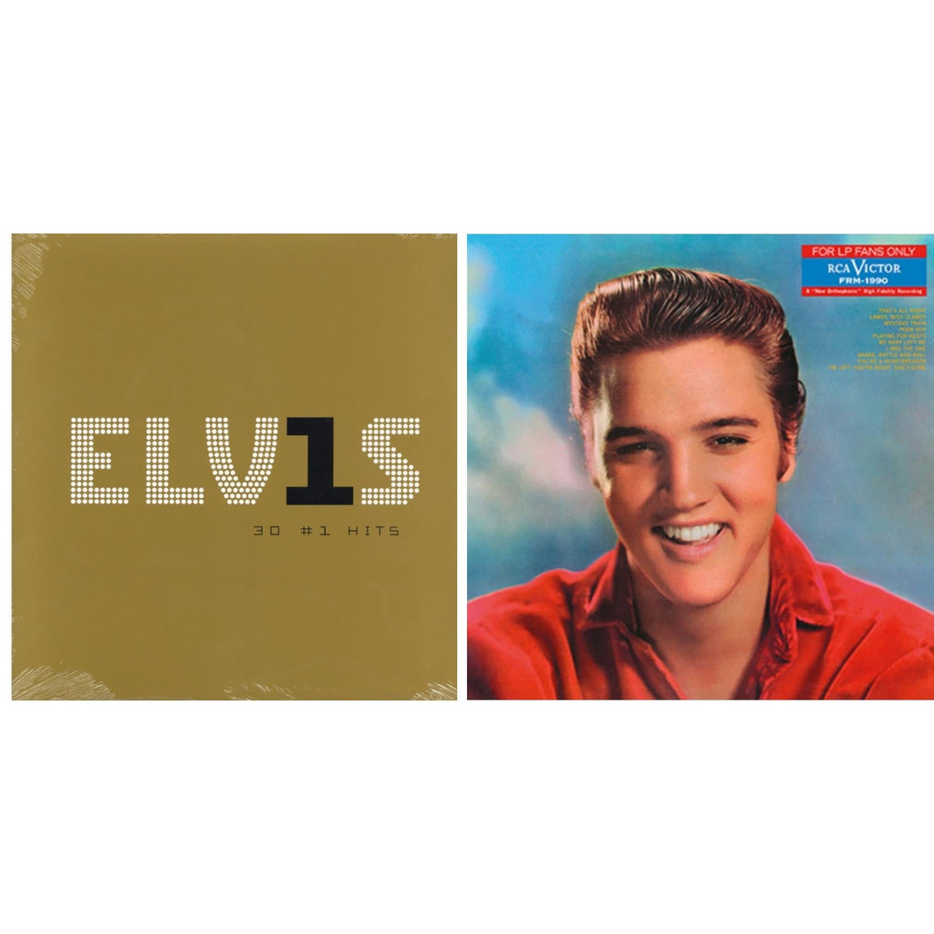 Elvis Presley - Elvis 30 #1 Hits (2LP/180G) & For LP Fans Only (Translucent Blue Vinyl/180G)