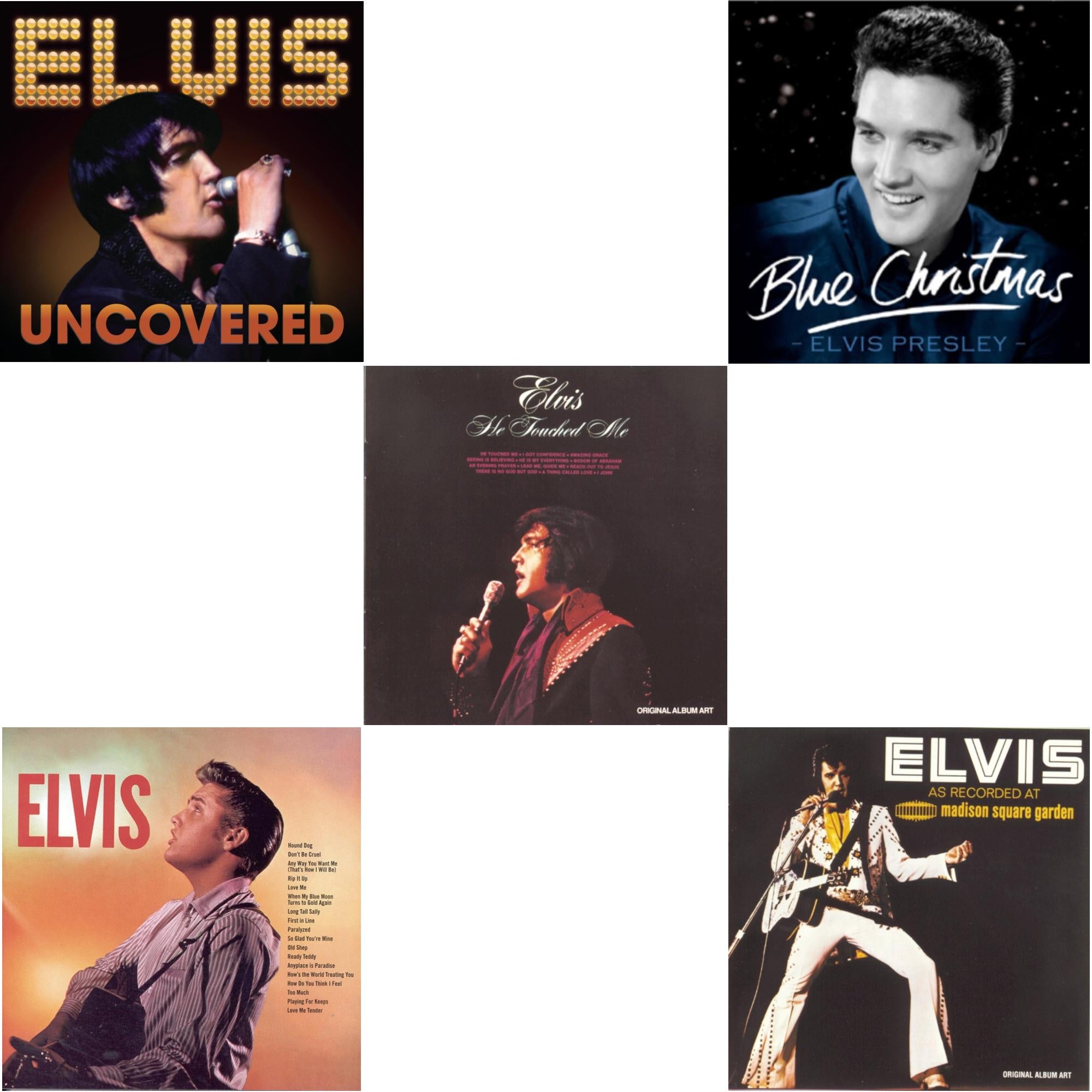 Uncovered & Elvis & He Touched Me & Blue Christmas & Elvis As Recorded At Madison Square Garden
